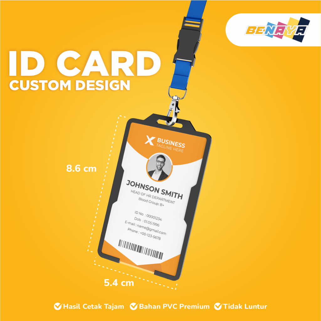 

Cetak ID Card PVC Premium Kartu Member | Cetak Kartu Anggota Pelajar | Cetak Member Card