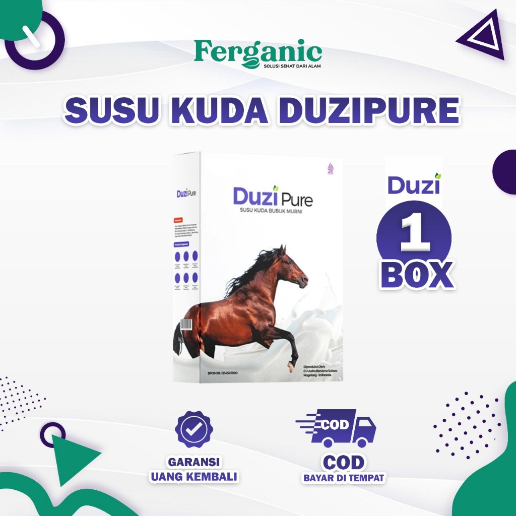 

Duzi Pure Susu Kuda Murni Untuk Asam Urat, Tulang Dan Nyeri Sendi 100% Original