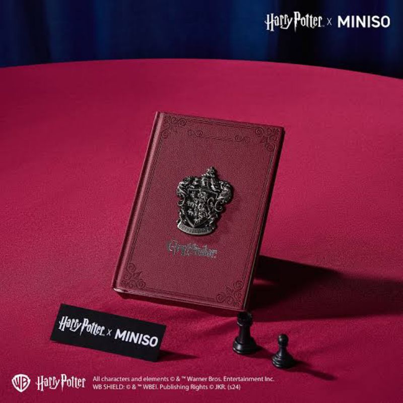

Miniso Harry Potter notebook A5 hardcover emboss