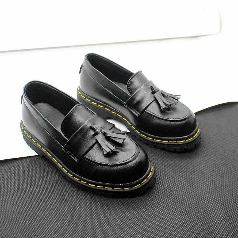 Sepatu Docmart Anak Reborn - Sepatu Formal Pantofel Anak Laki-Laki