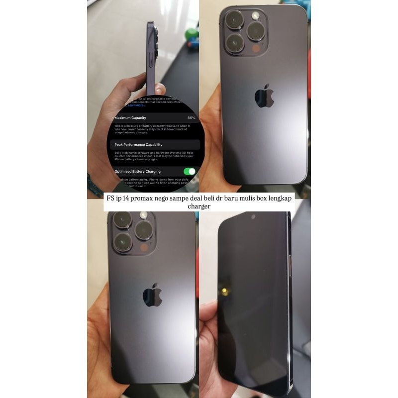 Second 1Phone 14 Pro Max asli