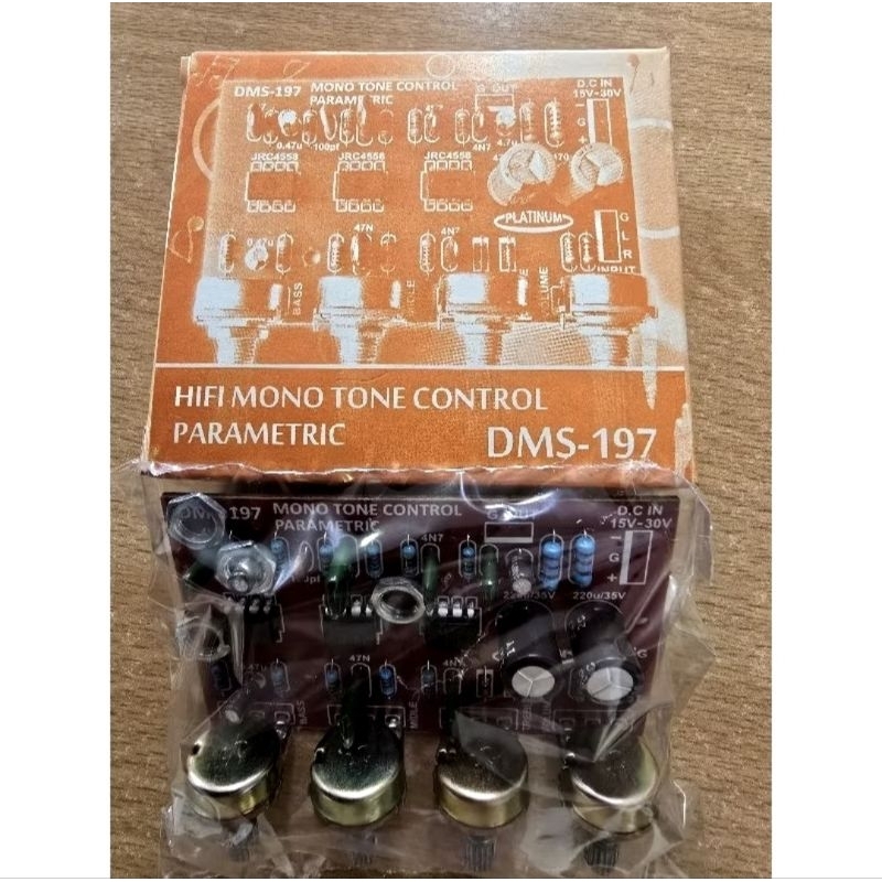 DMS-197 HIFI MONO TONE CONTROL PARAMETRIC