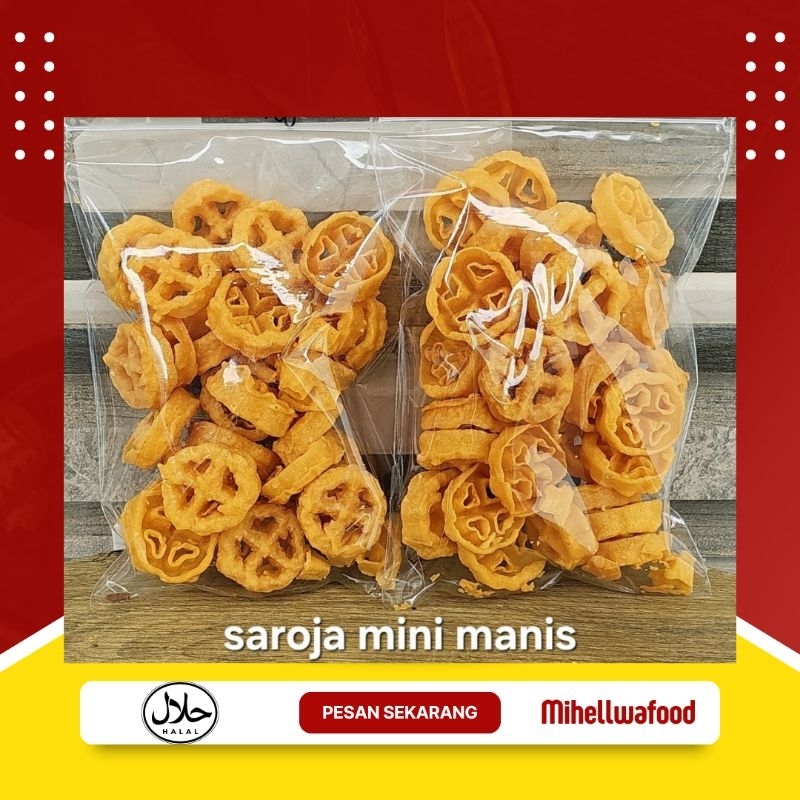 

Seroja mini manis 150 gram