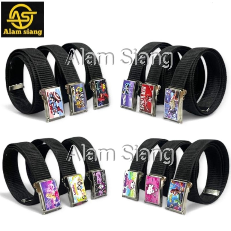 Sabuk Anak Tk/ Paud / Ikat Pinggang Anak Karakter Lucu