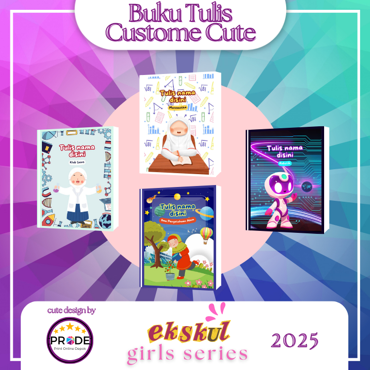 

Buku Tulis Eskul Girl Custome