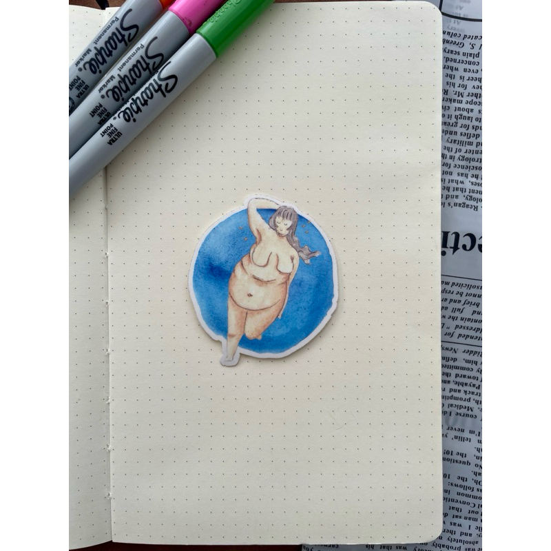 

Diecut Sticker Body Positivity