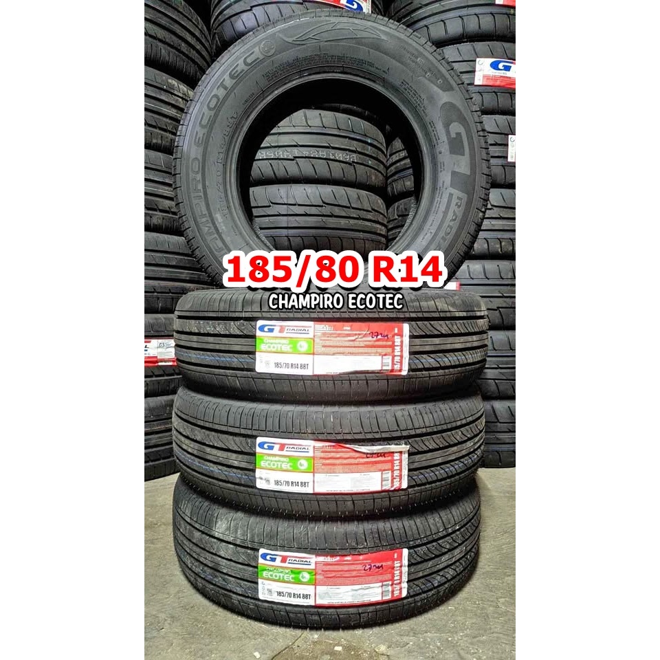 ban ring 14 185 80 tubeles Ban Mobil GT Radial CHAMPIRO ECOTEC 185/80 R14