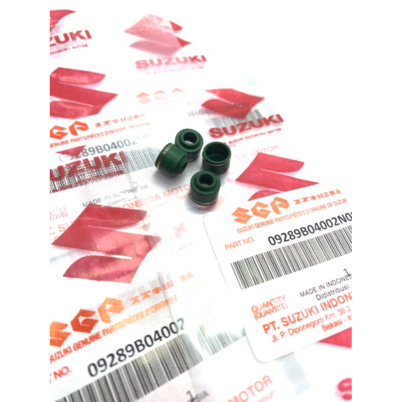09289B4002N000 SEAL SHIL SIL KLEP KELEP KARET PENYETEL KLEP SEAL VALVE STEM SUZUKI SATRIA F 150 FU L