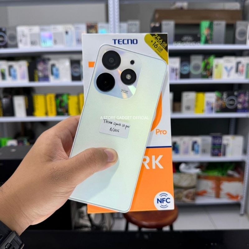 TECNO SPARK 10 PRO 8/256 SECOND FULLSET ORI