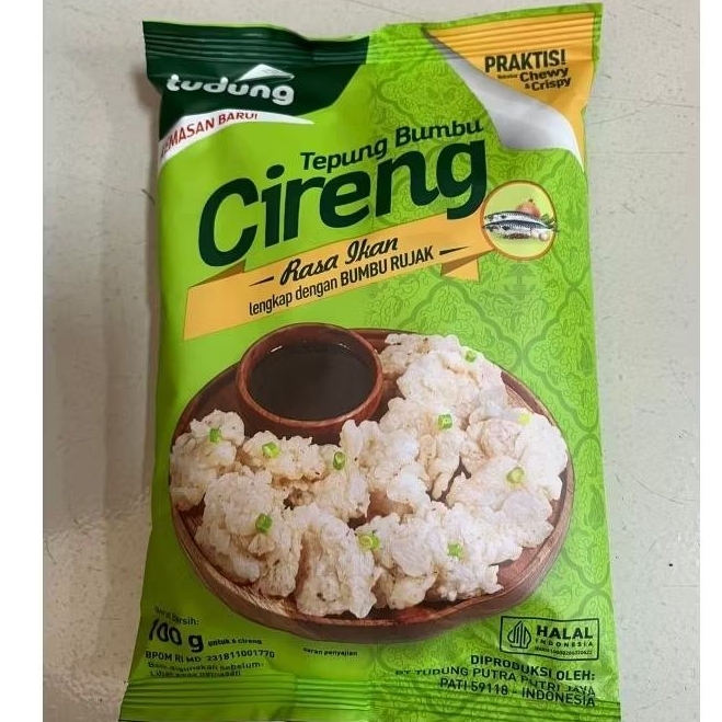

Tudung tepung bumbu cireng ikan 100gr