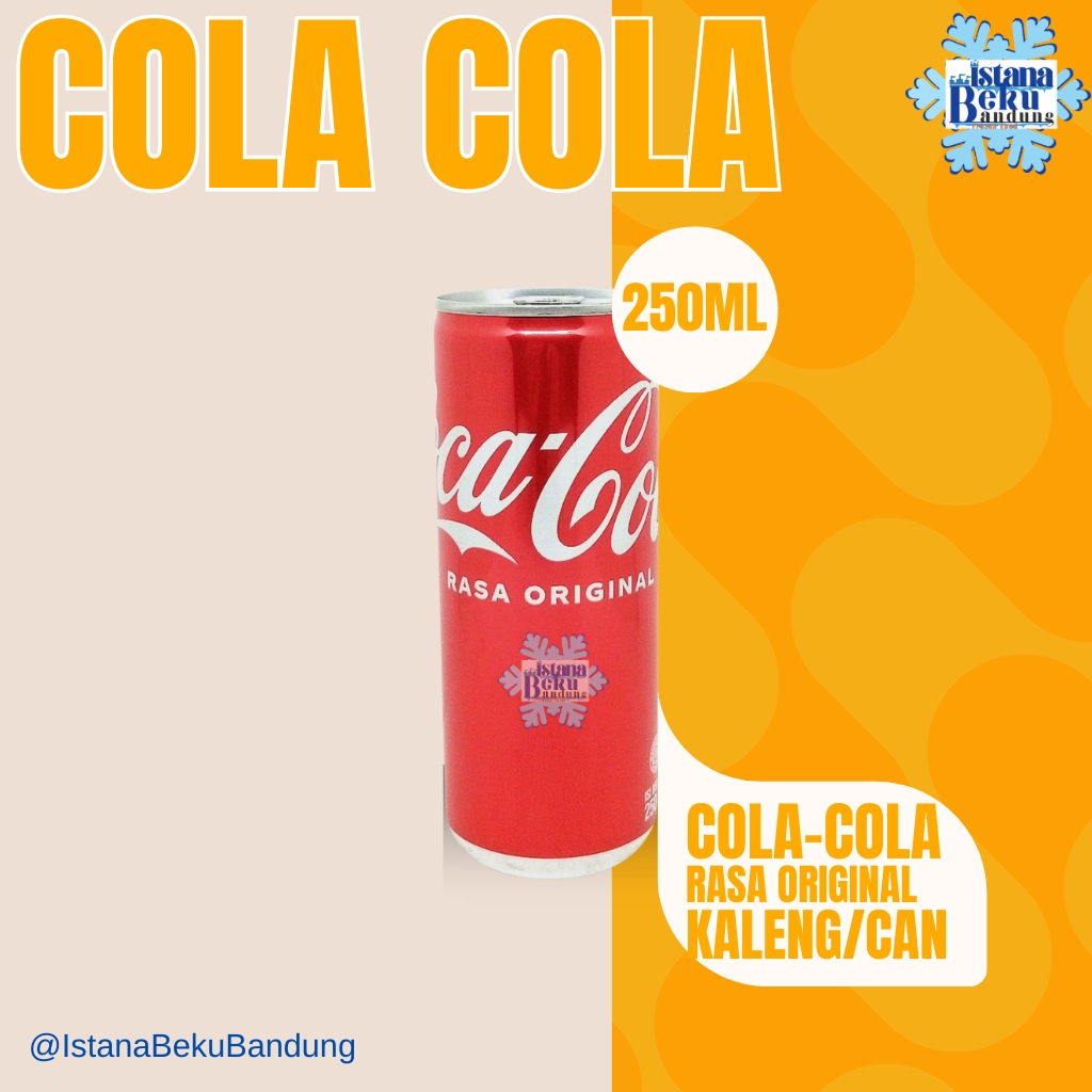 

Coca Cola Can kaleng 250ml