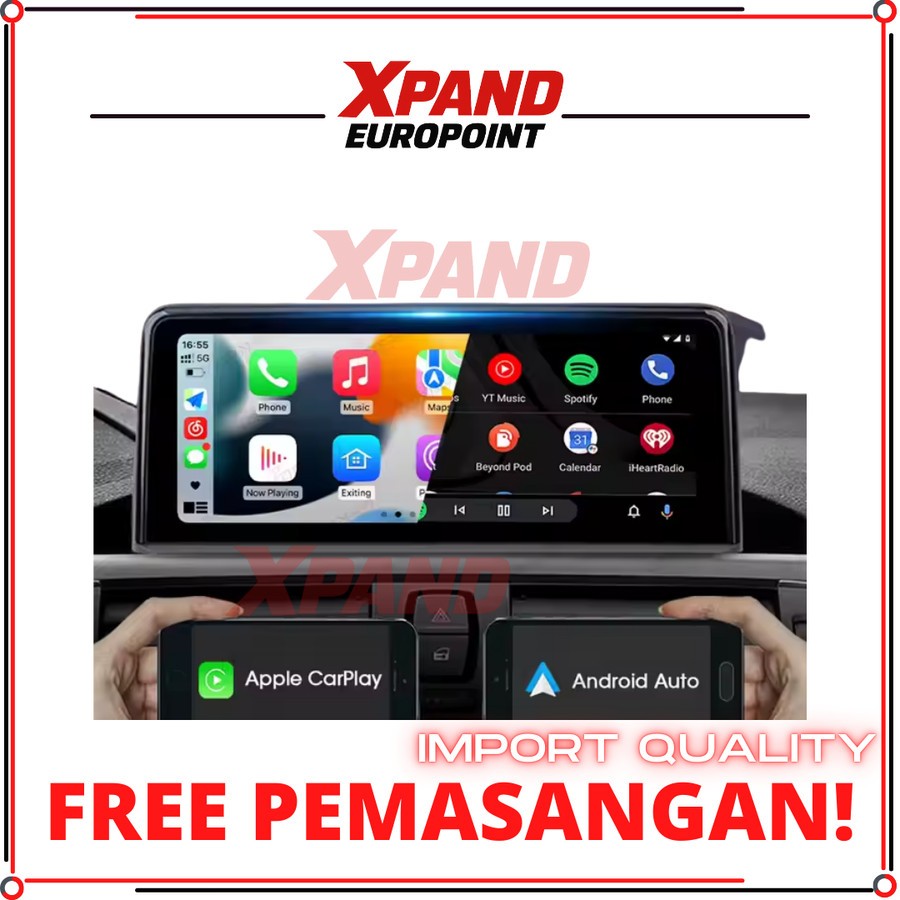 Android HeadUnit 10 INCH with Rearview Camera for BMW F30 ( Latest ANDROID Version ) 8 GB Ram 128 GB