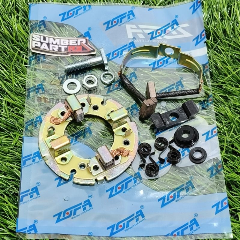 (zftw) areng dinamo stater viar arang kul stater dinamo / sedia sparepart motor roda tiga appktm via