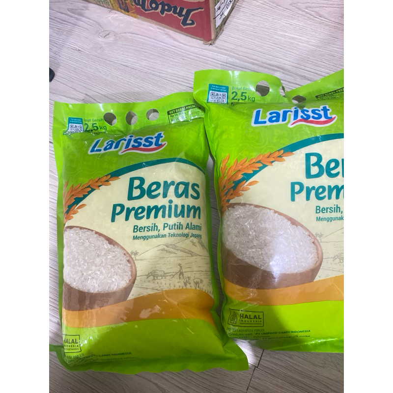 

beras larist 2,5 kg exp 080426