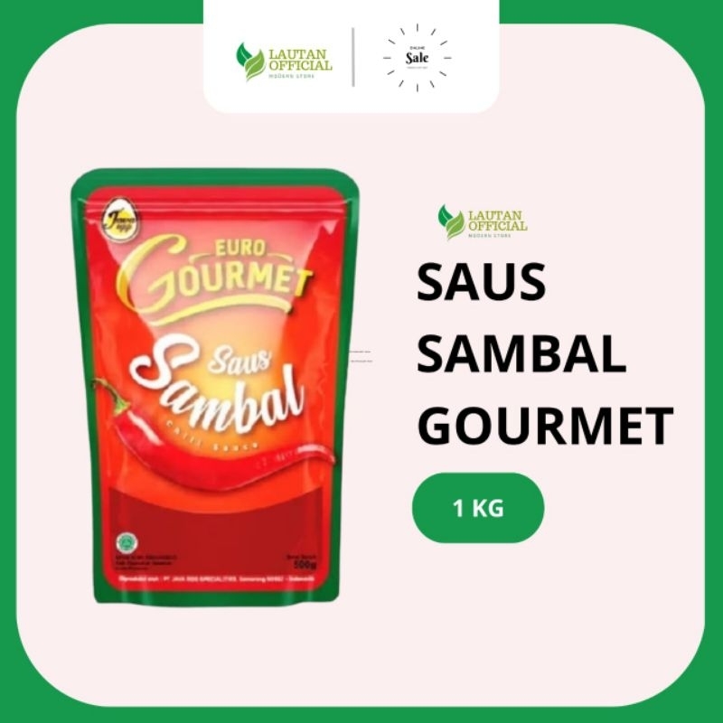 

EURO GOURMET 1 KG SAUS SAMBAL EXTRA PEDAS