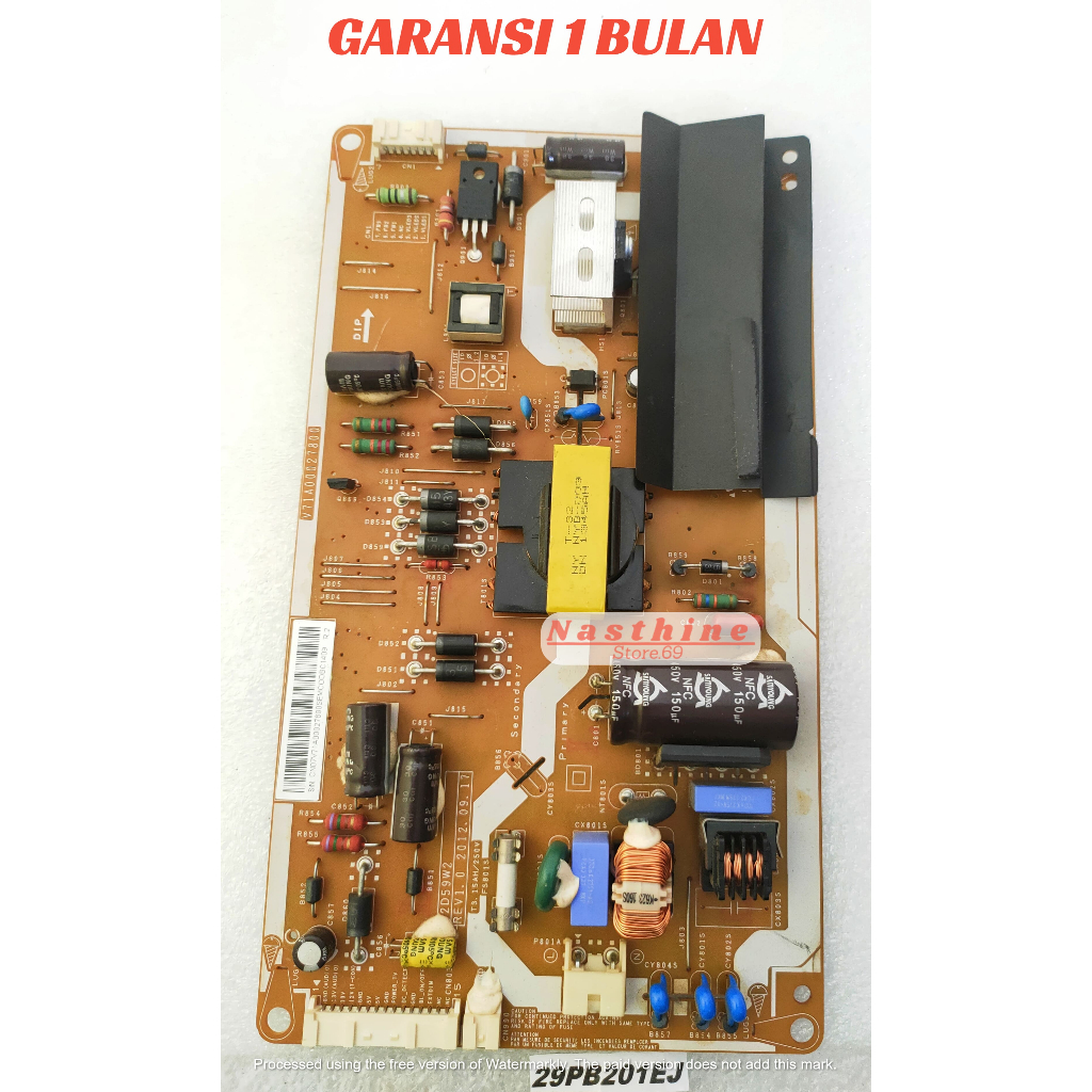{STOK READY ya } / PCB POWER TV TOSHIBA. 29PB201EJ