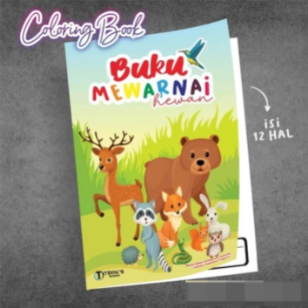 

BUKU EDUKASI ANAK DUNIA HEWAN - BUKU EDUKASI PAUD/TK - UKURAN A5 ISI 12 HALAMAN