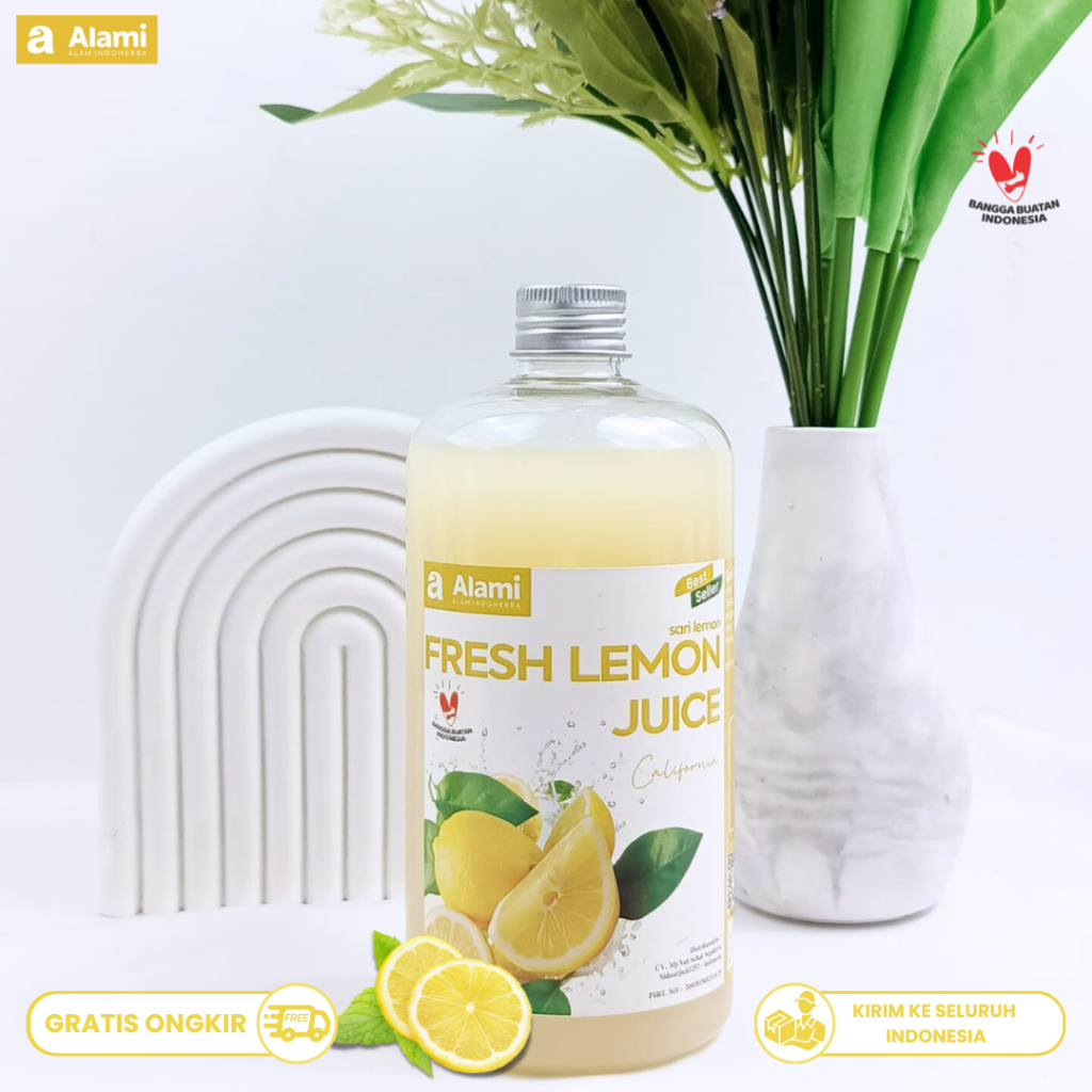 

ALAMI SARI LEMON 500 ML MURNI MINUMAN KESEHATAN TANPA CAMPURAN ASLI INDONESIA