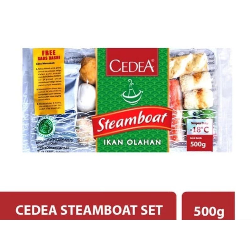 

CEDEA STEAMBOAT SET 500GR