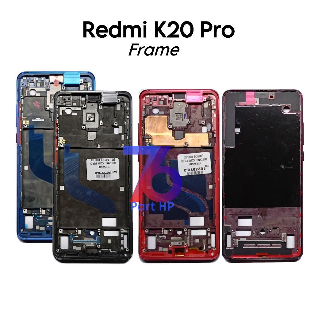Frame Redmi K20 Pro / M1903F11I - Tulang Tengah Tatakan LCD & Mesin