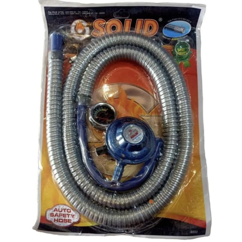 selang dan regulator solid 6552 / selang dan kepala gas solid