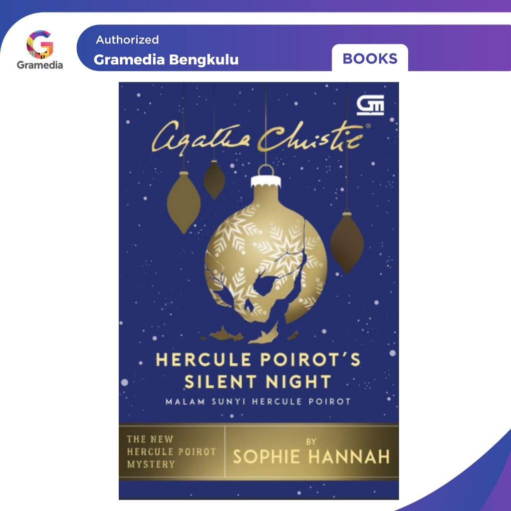 Gramedia Bengkulu - Malam Sunyi Hercule Poirot (Hercule Poirot's Silent Night)