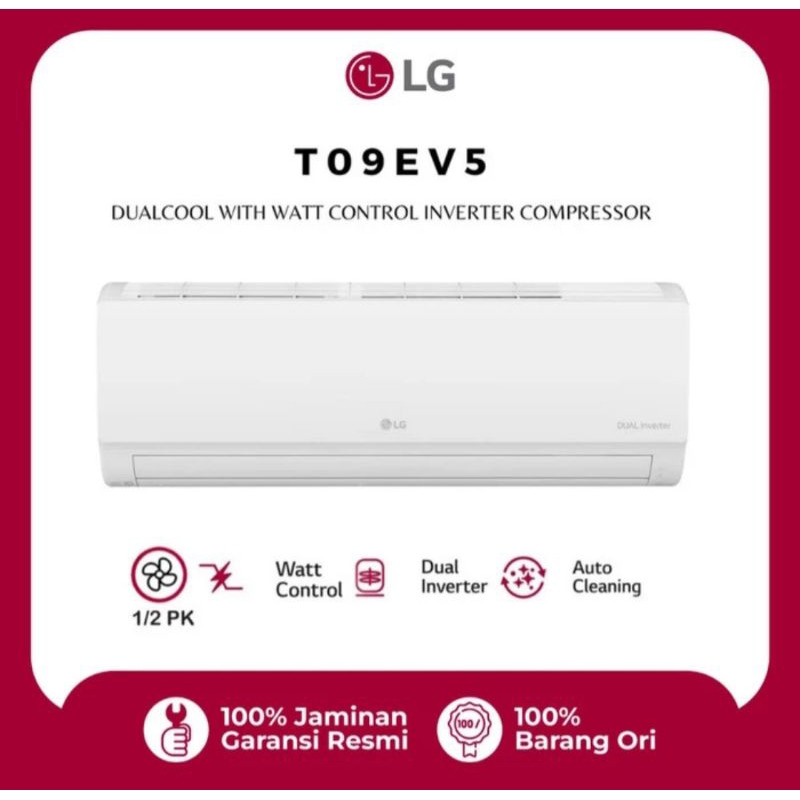 AC LG 1PK INVERTER T09EV5 AC LG 1 PK INVERTER 09EV5 AC LG