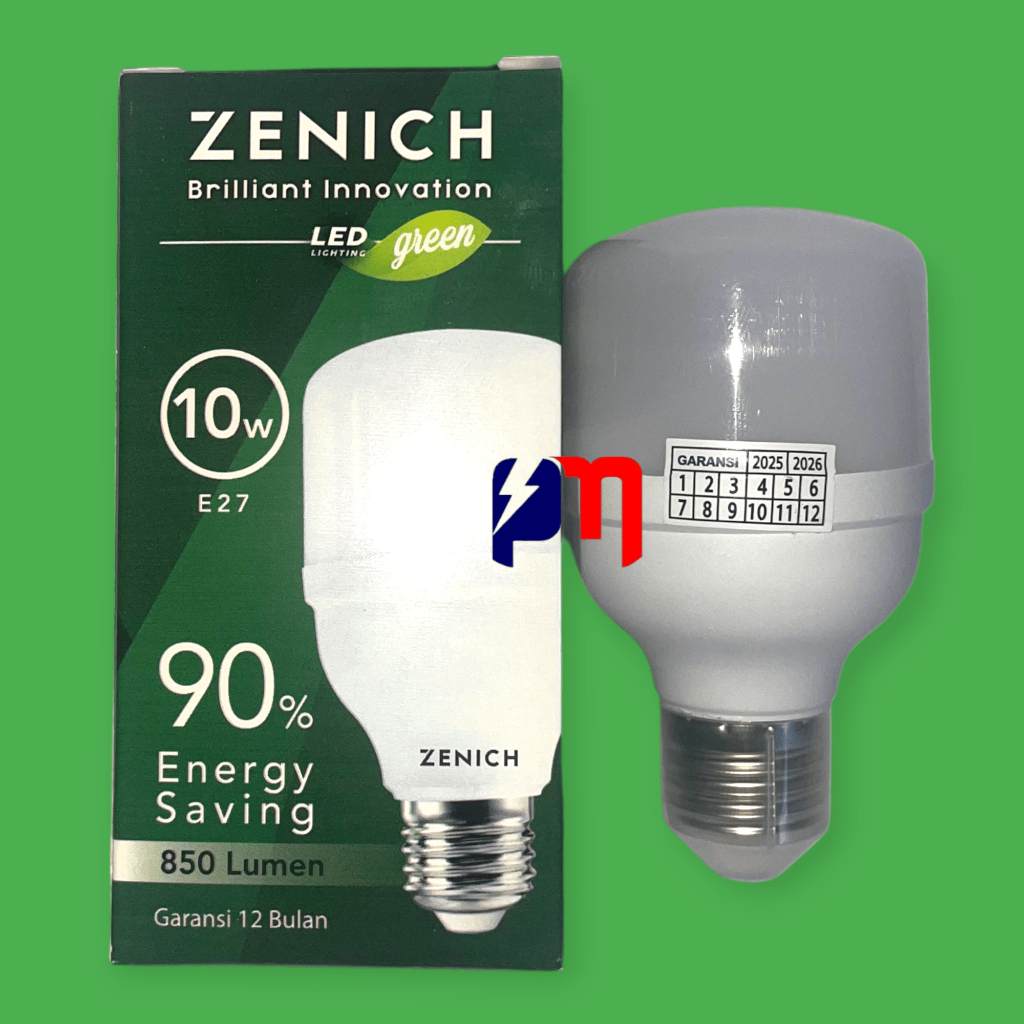 Zenich Lampu LED 10 WATT nyala terang