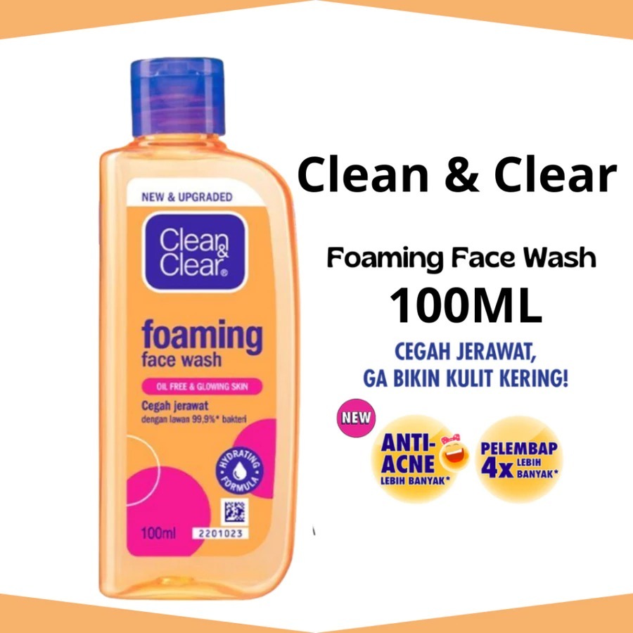 CLEAN&CLEAR FOAMING FACE WASH / Clean and Clear