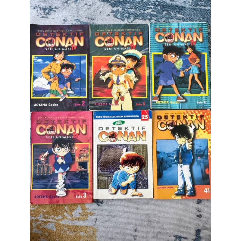 KOMIK DETEKTIF CONAN SERI ANIMASI TV - KOMIK CONAN