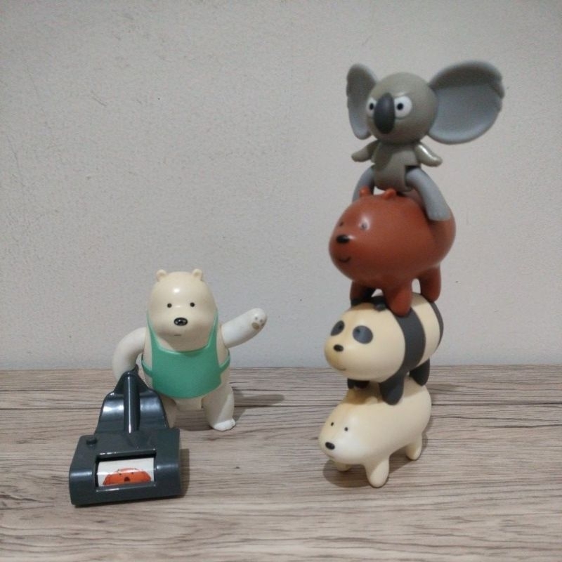 Mainan Figur Figure We Bare Bears McDonald's