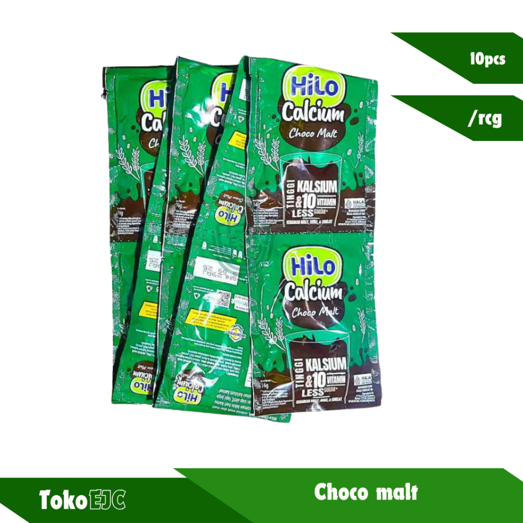 

Hilo Calcium choco malt 14g renceng