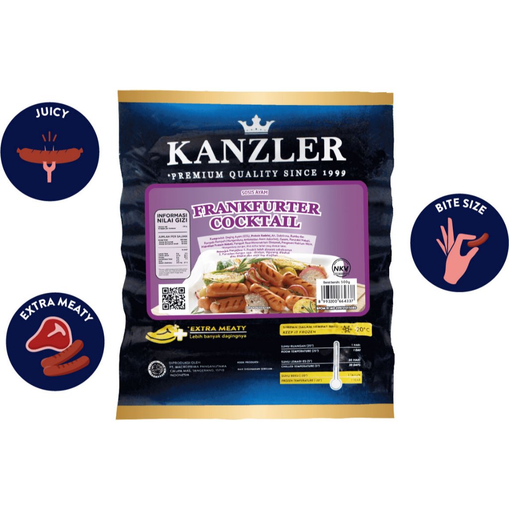 

Kanzler Frankfurter Cocktail (500gr)