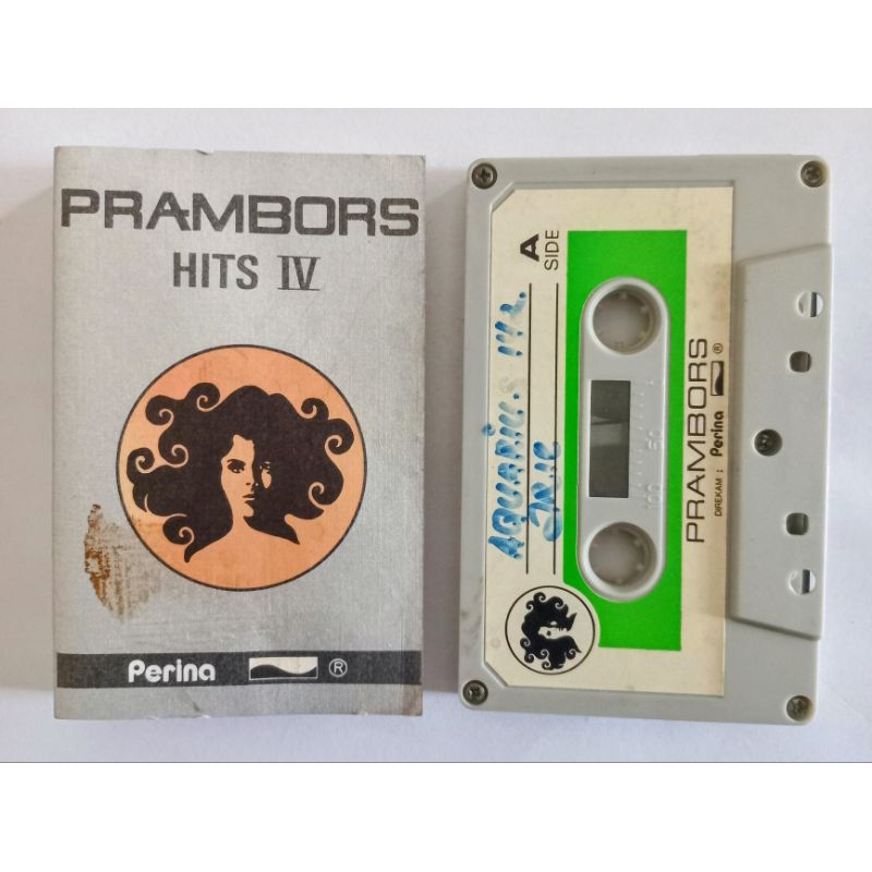 Kaset Pita P3 PRAMBORS HITS IV Record Perina Aquarius