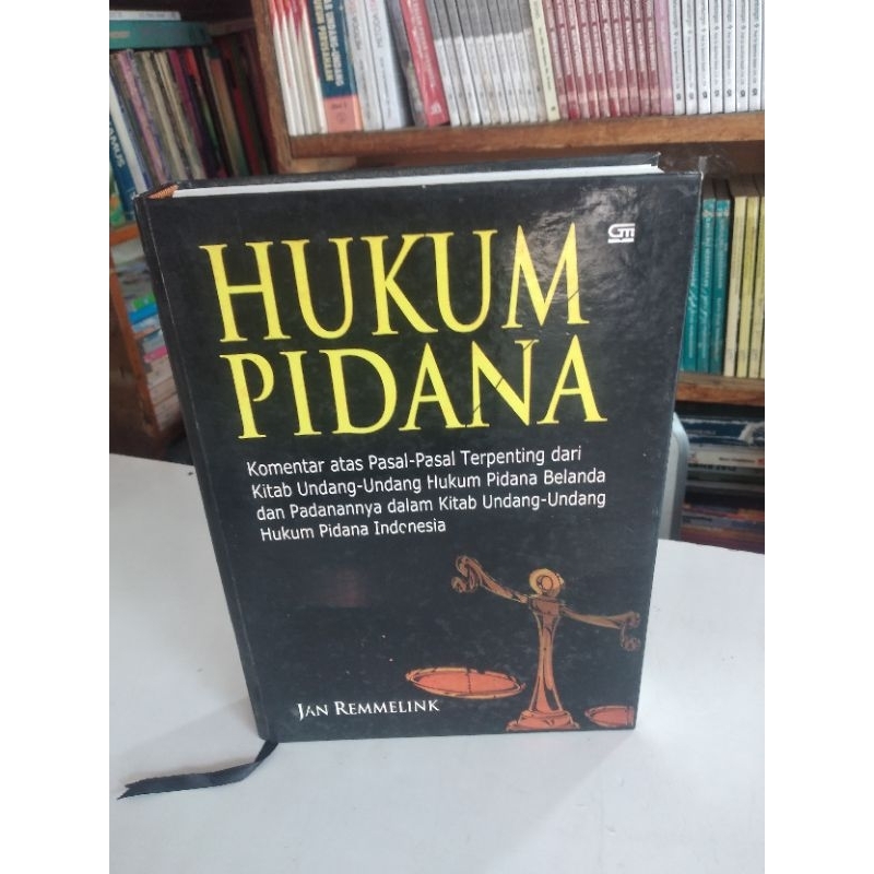 BUKU  HUKUM PIDANA .JAN REMMELINK