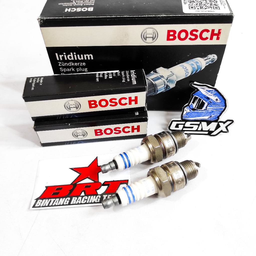 BUSI RACING BOSCH BRT IRIDIUM 2TAK RX KING RXK RXZ F1ZR FIZR ALFA FORCE 1 VESPA RGR RC100