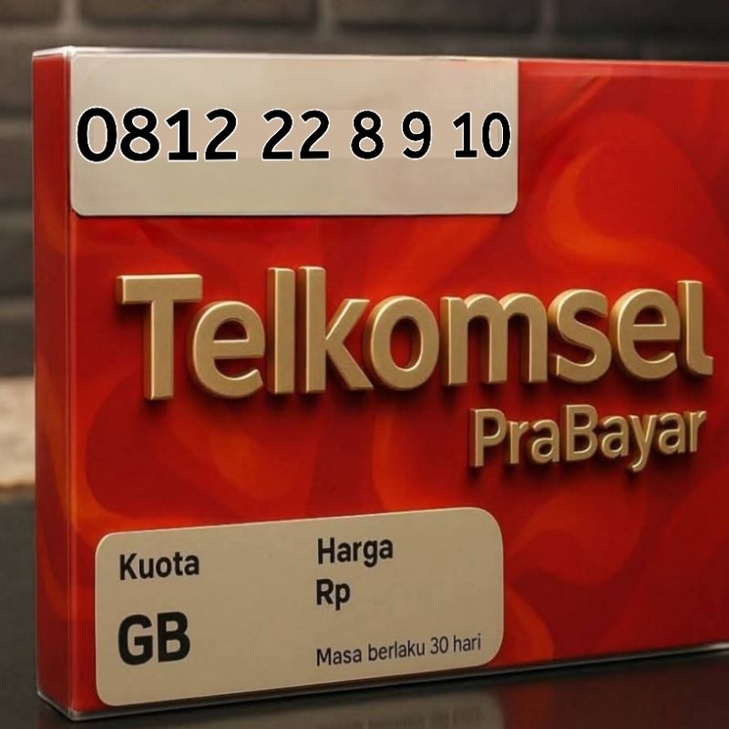 Nomor cantik simpati 10digit 22 8 9 10