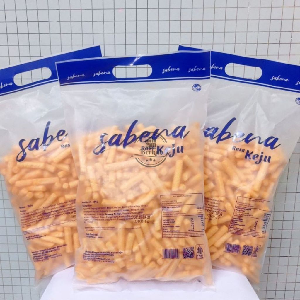 

[Perdus isi 3Pack] Sabena Stik Perpack Berat 340g Rasa Keju - Cemilan Viral
