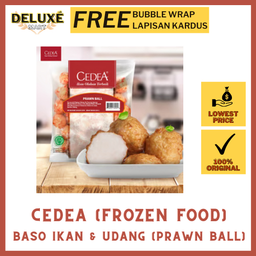 

CEDEA Prawn Ball - Frozen Food Varian Prawn Ball Beku