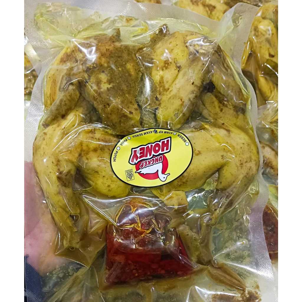 

AYAM UNGKEP HONEY 1 Ekor bonus Sambal Sereh