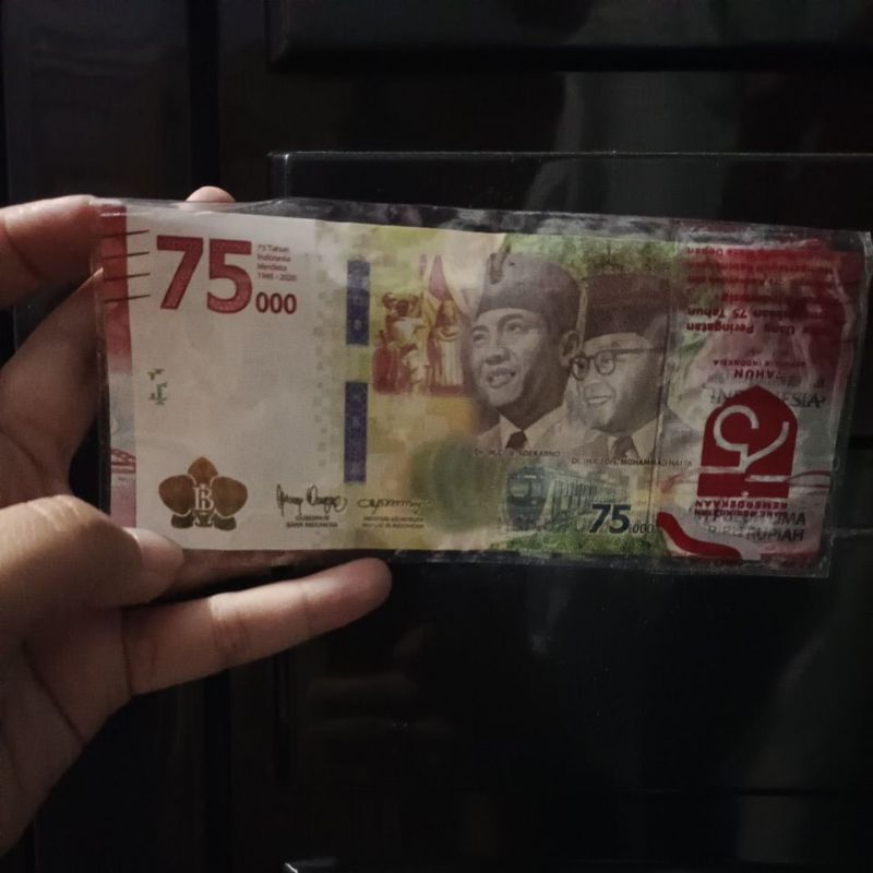 Uang 75 ribu / 75.000