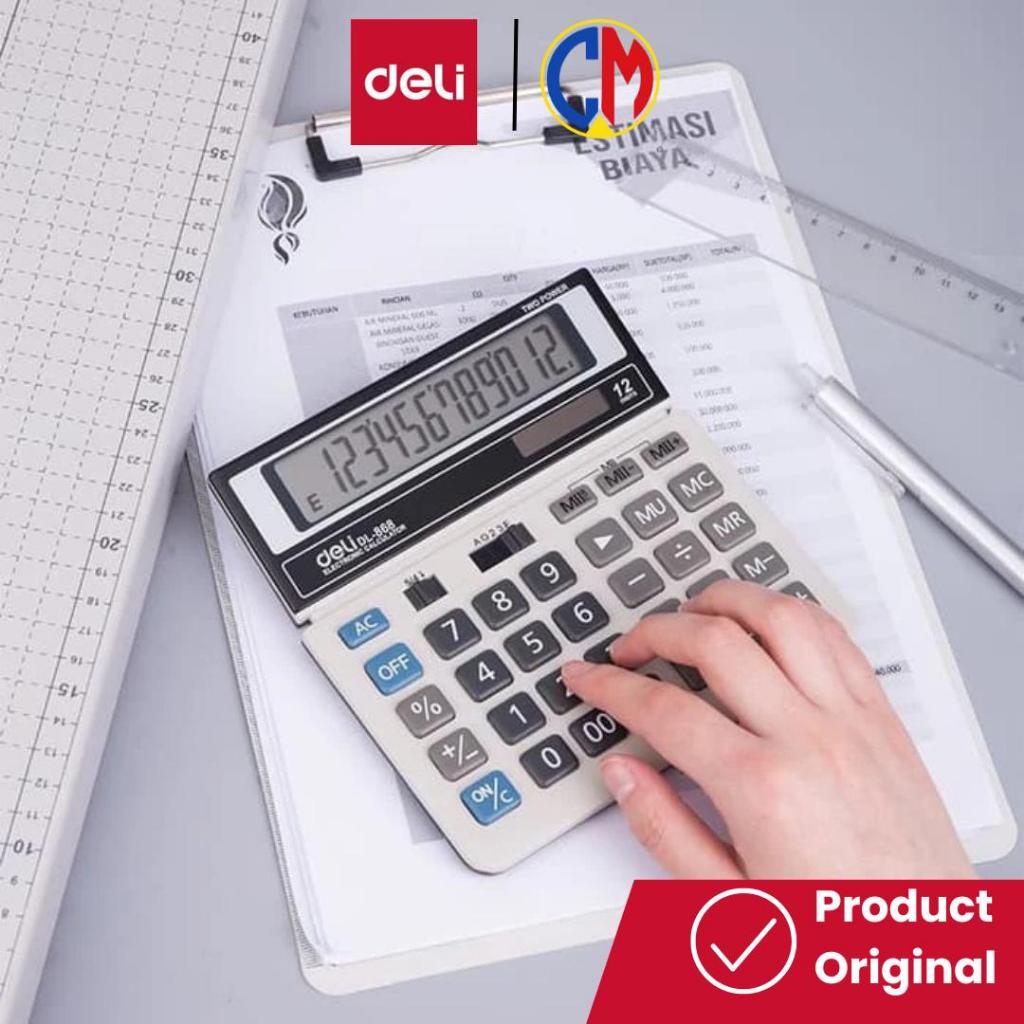 

Calculator/Kalkulator Deli W868 12 digit Big Display