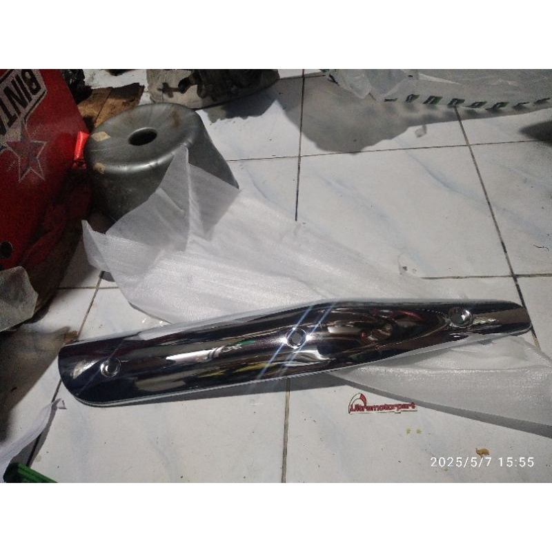 cover tameng knalpot muffler kawasaki zx130 zx 130 original 49160-0030