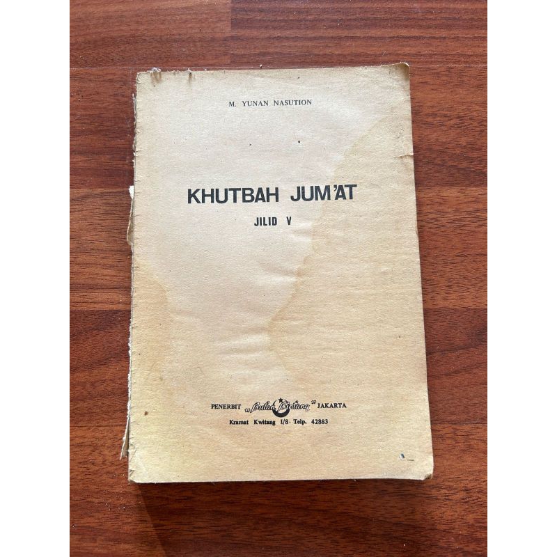 Buku KHUTBAH JUM'AT JILID V Oleh M YUNAN NASUTION