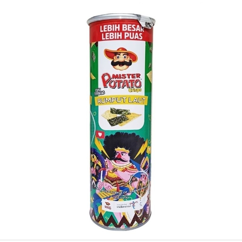 

Mister Potato Keripik Kentang Rumput Laut 106 gram