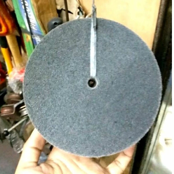 Non woven 8" inch x 1 untuk poles stainless steel