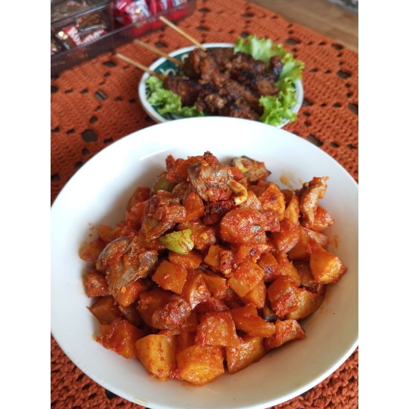 

sambal goreng kentang ati ampela