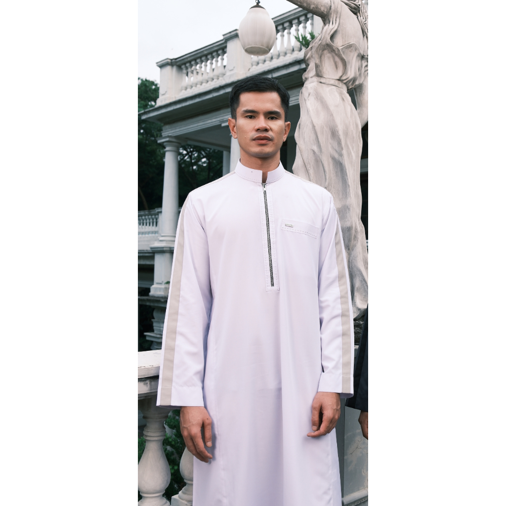 Shahama Thobe Exclusive SH-156 White