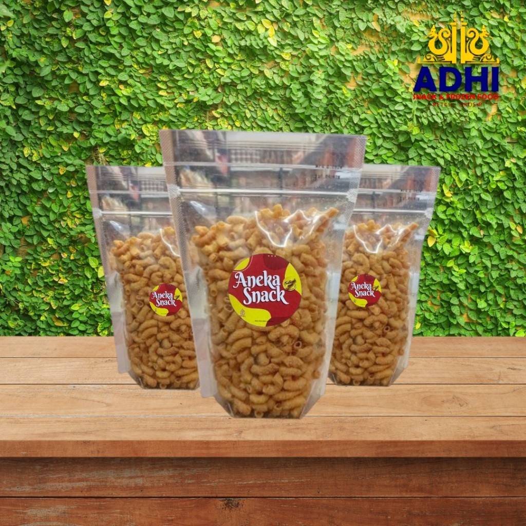 

Aneka Snack Makaroni Bantat Ayam Geprek 205gr/325 gr