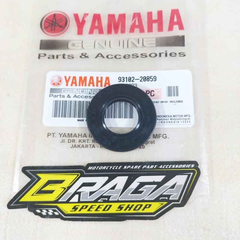 Seal Sil As Ger Gir Gear Depan FIZR FIZ R F1ZR Force 1 F1 Alfa RXZ ASLI ORIGINAL YAMAHA 93102-20859